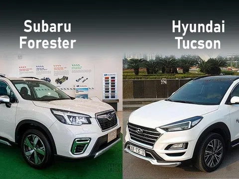 Chọn Hyundai Tucson 2020 thời thượng hay Subaru Forester 2020 ngập tràn công nghệ tại Việt Nam